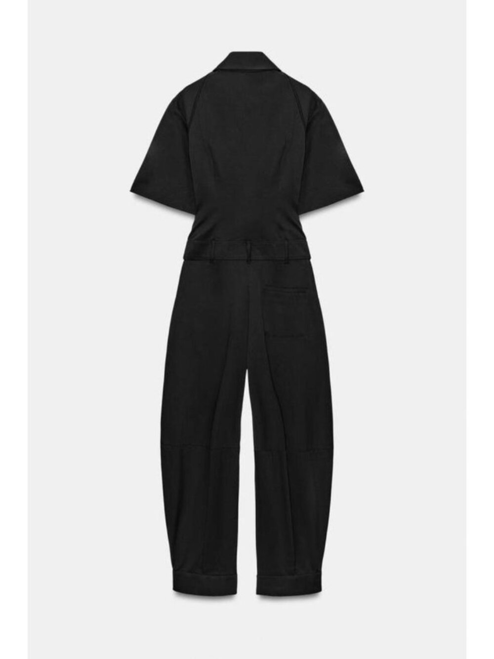 ZARA GABARDINE JUMPSUIT 7838/194/800 - Picture 4 of 5
